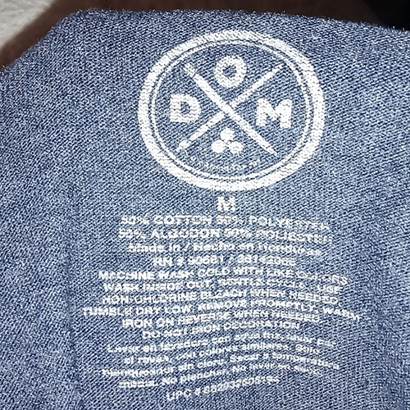 Graphic Tee, Distressed letters,say Y'all Need Jesus" Heather Blue color, size m - Picture 7 of 7